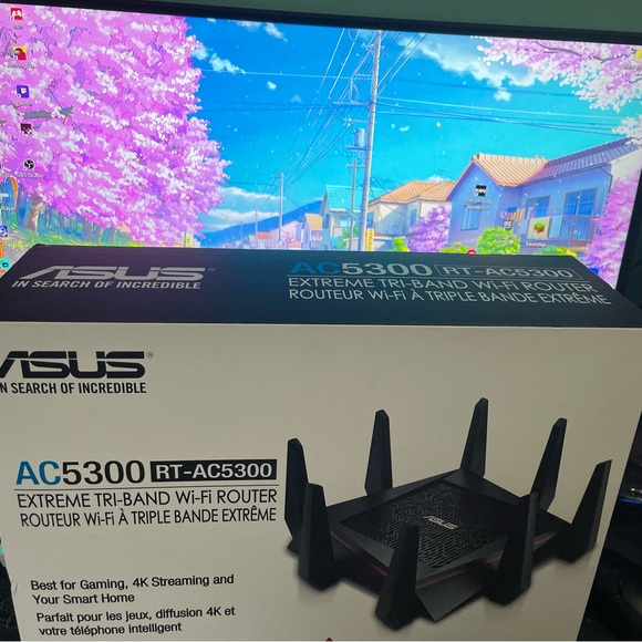 ASUS RT AC5300 EXTREME TRI BAND WIFI ROUTER - Picture 6 of 6